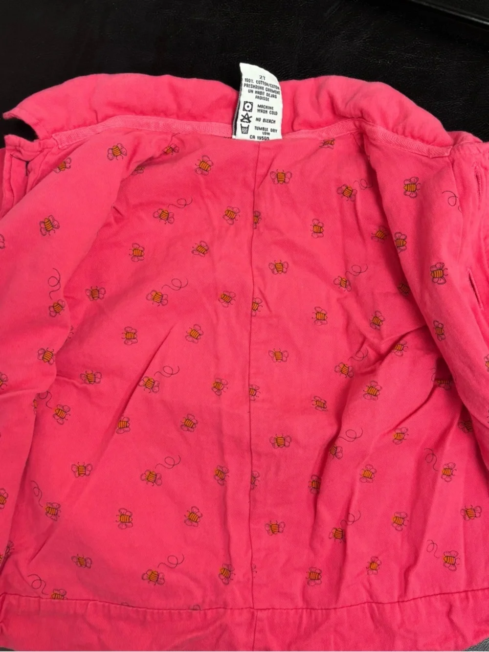Vintage Painting Red Rhinos Jacket